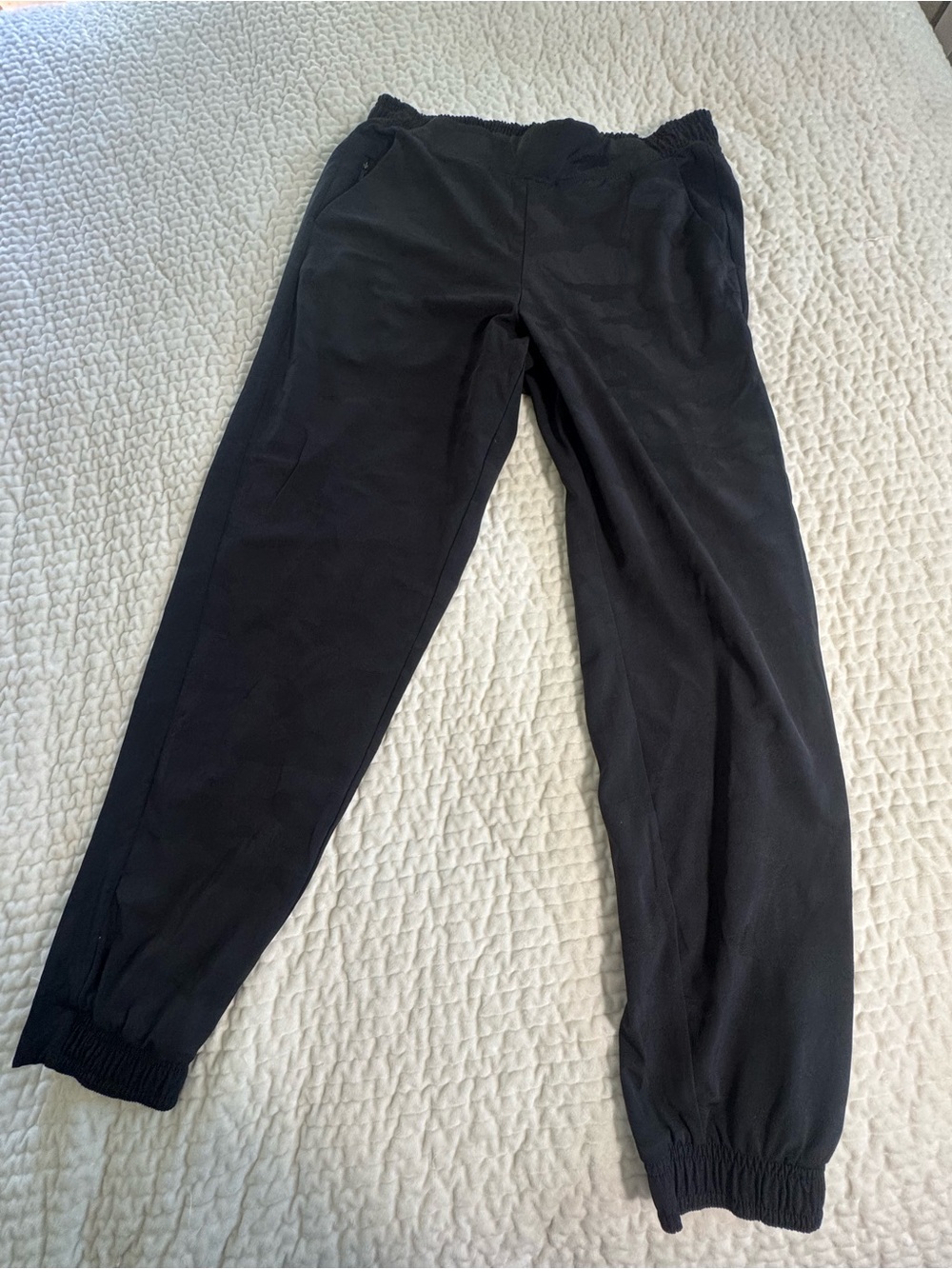 Athleta Black Women's Brooklyn Textured Jogger Pants